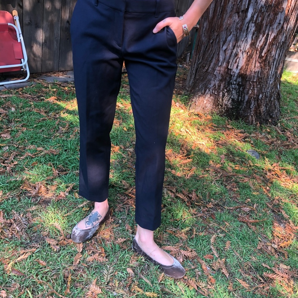 Brand new, Anne Taylor navy slacks. Size 2.